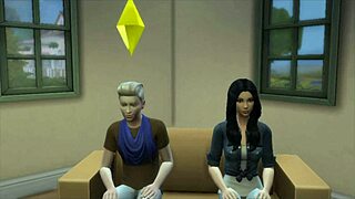 Stepson seduces stepmother in The Sims 4 porn
