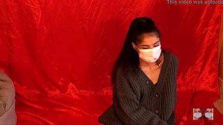 Viva Athena smokes while playing Too the Moon game