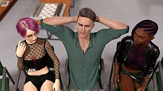 3D animated porn with curvy women in a self-help group