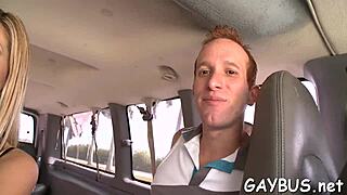 Wild gay sex with cum and blowjob contest