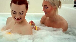 Shaved pussy close up action with hot girls