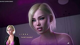 3D game with teen blonde getting her ass fucked
