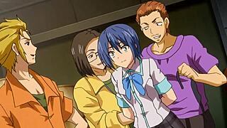 Hentai and anime porn with cum-covered bouncing and more