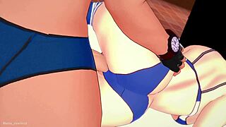 3D cartoon with uncensored action and big ass babes