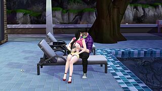 3D animated porn game based on The Sims 4