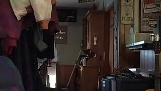 Brunette wife gets off to find Mr. Perfect