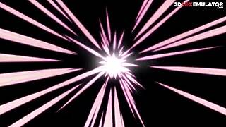 3D anime game wallpapers with big-boobed women and cumshots