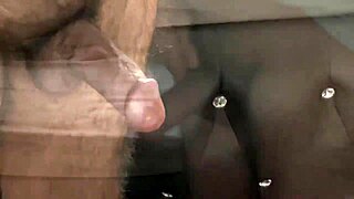 home alone, stroking my dick hard until i burst with cum