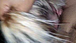 Deep throat, anal and pussy fucking with ass worship