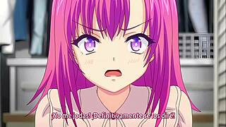 Ahegao hentai with a teacher and big-boobed students. Subs in Spanish