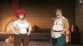 Tomboy love in hot forge: A steamy hentai game