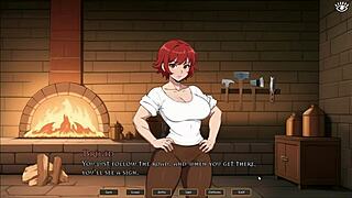 Tomboy love in hot forge: A steamy hentai game