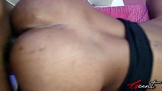 A Ghanaian girl gets anal sex from a friend