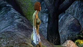 Dragon Age Leliana and Morrigan in Animated Strapon Action