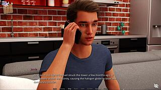 Visual novel adventure with Sunshine love 5