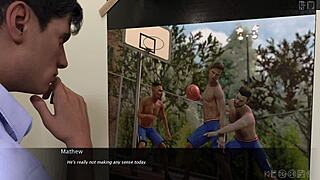 Peter might be gay in this summer vacation 33-themed hentai game