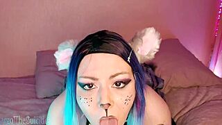 Big ass girl enjoys anal play with toys