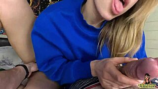 First time I got to see my step sister’s face full of cum