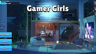 Beautiful shemale gamer girl Megan's big tits and ass get fucked in this 3D porn video
