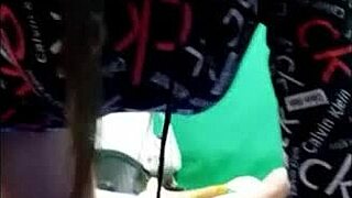 Stunning amateur video with mature stepmom and bitch mask