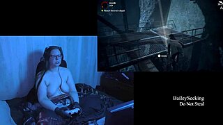 Play through of Naked Alan Wake with natural tits and a thick body