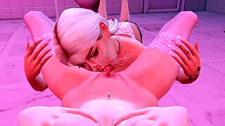 Futanari mistresses dominate in hardcore anal group scene