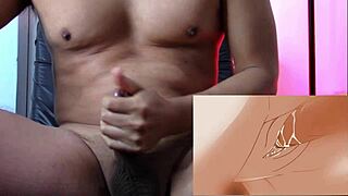 Stepson watches stepmom in heat with husband's cock