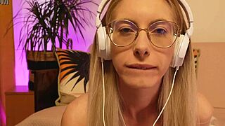 Nikki Gia’s seductive voice will make you want to touch your cock