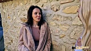 Beautiful French assistant seduces her boss and gets ass fucked