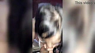 Miniskirt-clad Colombian beauty gets her holes drilled