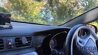 Hardcore forest sex with a lost teen whore