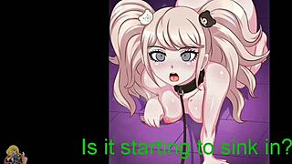 Hentai porn with Junko Enoshima from the popular anime Danganronpa