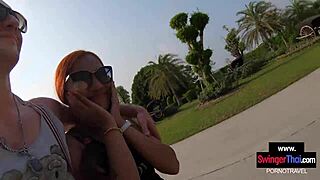 POV sex with an amateur couple in Thailand