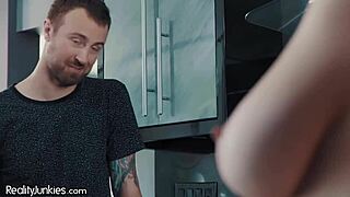 Lena Paul is a busty pornstar who gets into some real-life sexual situations with her stepbrother
