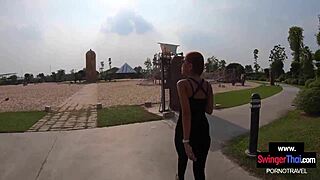POV sex with an amateur couple in Thailand