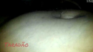 Big natural tits homemade brunette gets sloppy with a facemask