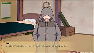 Hentai game with Japanese anime style called Four Element Trainer Book 5 Slav Part 9
