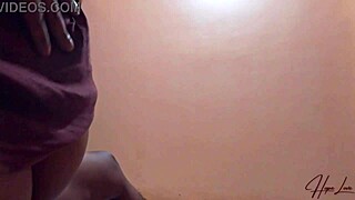 Malaysian milf gets wild with brother-in-law on bed