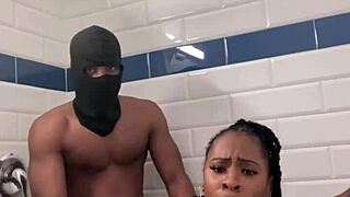 Big tits and a fat ass get pounded in the shower of Cushkingdom