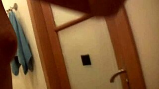 Softcore bathroom scene with a solo player