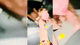Rabbit toy and public sex: A wild party with a pawg