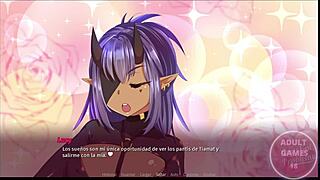Commented gameplay of Lucy's problems in a dating anime game