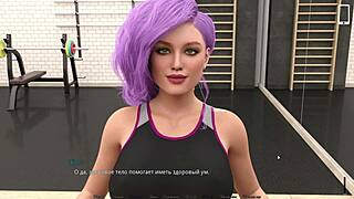 Beautiful anime babes get bath and shower scenes with finger play and boob jobs