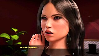 Boss and employee have deep throat pleasure in a fashion business game