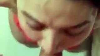 Big Cuban cock cums in huge tits in HD video