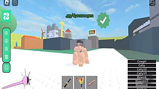 Roblox condo sex scene with a horror theme