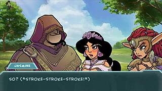Akaburu’s star channel presents a hentai game with big tits princess