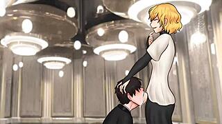 FutaDomWorld: Enhanced scenes of Futa Newhalf on Male Anime