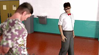 3D animated porn: Big tits bouncing and hard cock fucking