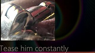 guide to chastity for keyholders starts with teasing and denial in kinky cage play